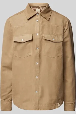 Colours & Sons Hemdjacke mit Knopfleiste in , Größe S