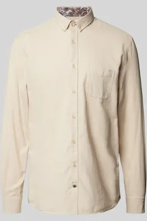 Colours & Sons Regular Fit Freizeithemd mit Button-Dow-Kragen in , Größe M