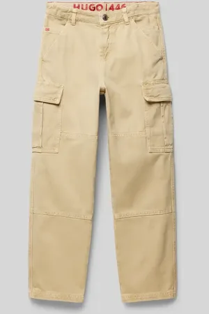 HUGO BOSS Loose Fit Cargohose mit Label-Detail in , Größe 164