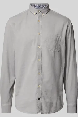 Colours & Sons Regular Fit Freizeithemd mit Button-Dow-Kragen in , Größe S