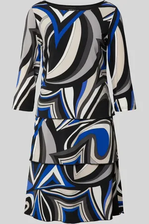 Betty Barclay Knielanges Kleid im Stufen-Look in , Größe 46