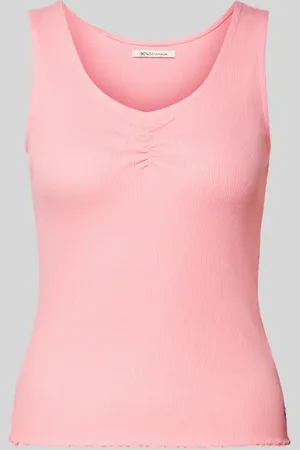 TOM TAILOR Slim Fit Tank Top aus Baumwoll-Mix in , Größe M