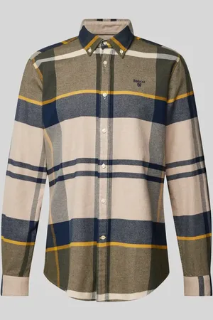 Barbour Tailored Fit Freizeithemd mit Button-Down-Kragen Modell 