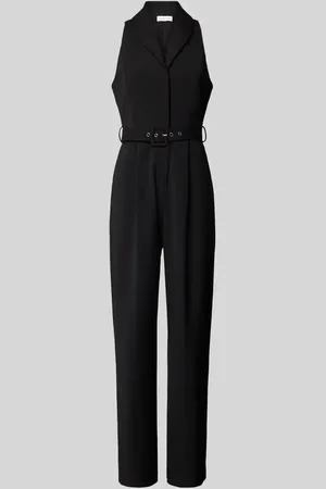 SELECTED Straight Fit Jumpsuit mit V-Ausschnitt in , Größe 34