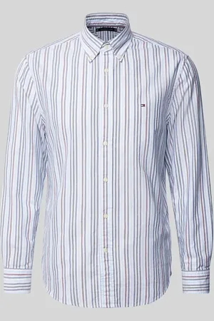 Tommy Hilfiger Regular Fit Freizeithemd mit Button-Down-Kragen Modell 