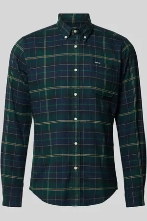 Barbour Tailored Fit Freizeithemd mit Button-Down-Kragen Modell 