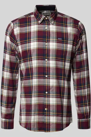 Barbour Tailored Fit Freizeithemd mit Button-Down-Kragen in , Größe S