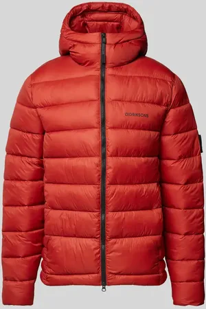 Didriksons Regular Fit Steppjacke mit Logo-Print in , Größe M