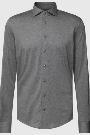 Profuomo Slim fit Fit Businesshemd aus Baumwollqualität mit Stretch-Anteil in , Größe 38