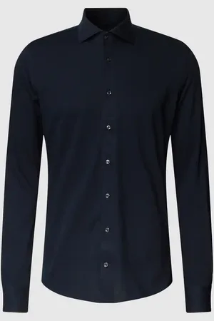 Profuomo Slim fit Fit Businesshemd aus Baumwollqualität mit Stretch-Anteil in , Größe 38