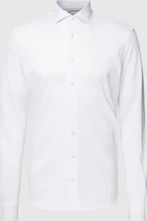 Profuomo Slim fit Fit Businesshemd aus Baumwollqualität mit Stretch-Anteil in , Größe 40
