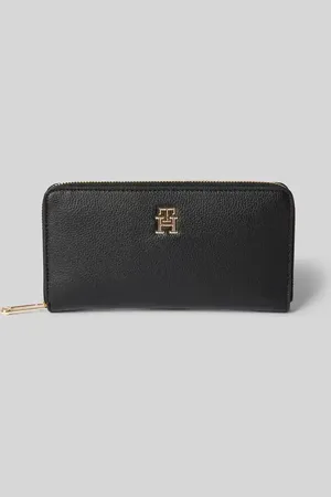Tommy Hilfiger Portemonnaie mit Label-Detail und Einsteckfächern in , Größe 1