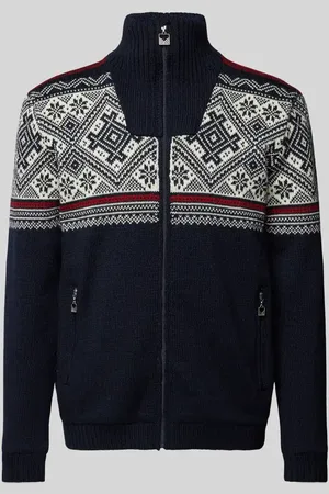 Dale of Norway Strickjacke mit Stehkragen Modell 