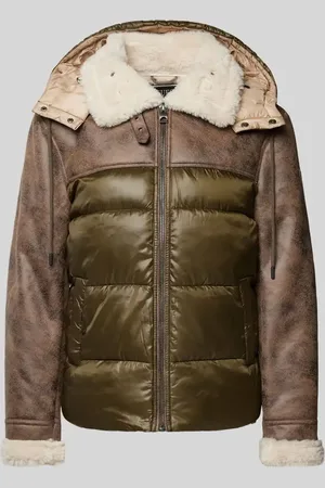 Guess Steppjacke mit Kapuze in , Größe XS