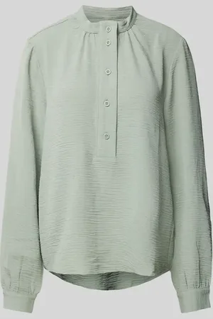 QS by s.Oliver Regular Fit Bluse mit Ballonärmeln in , Größe 36
