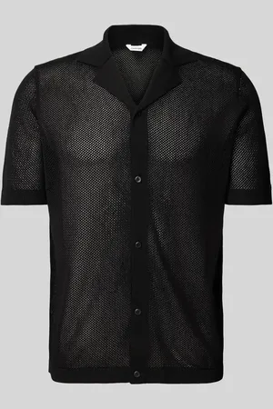 Calvin Klein Regular Fit Freizeithemd im semitransparenten Design in , Größe S