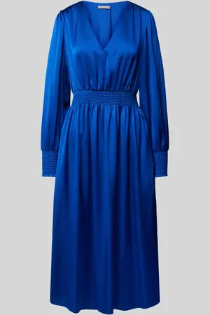 Christian Berg Midikleid mit Smok-Details in , Größe 48