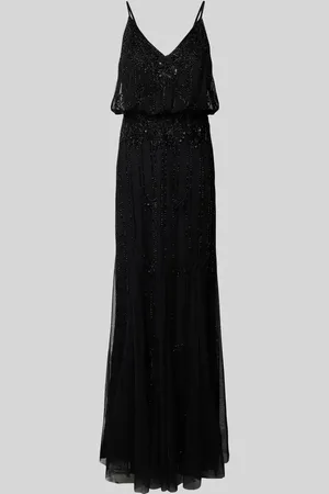 Lace & Beads Abendkleid mit Zierbesatz in , Größe XXS