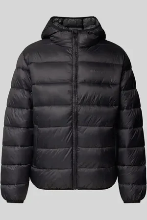 Champion Steppjacke mit Label-Print in , Größe M