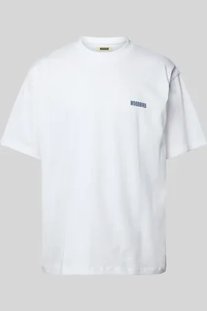 Woodbird T-Shirt mit Label-Print Modell 