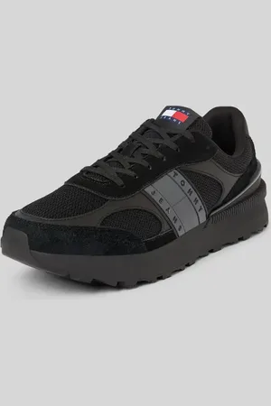 Tommy Hilfiger Sneaker aus Leder-Mix mit Label-Details in , Größe 40