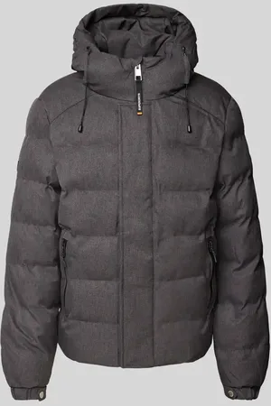 Superdry Steppjacke mit Label-Details in , Größe M
