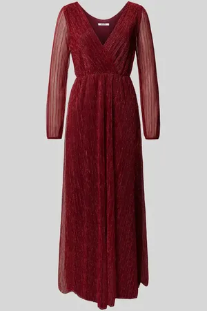 Zabaione Midikleid in semitransparentem Design in , Größe XL