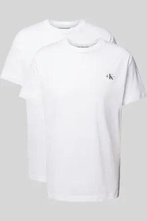 Calvin Klein T-Shirt mit Label-Print im 2er-Pack in , Größe S