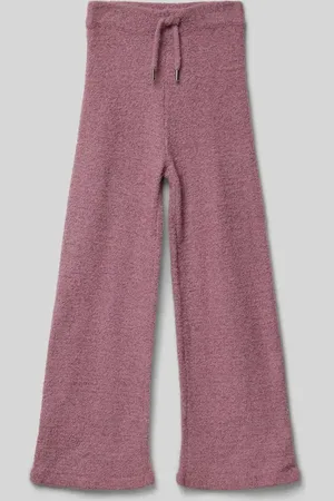 QS by s.Oliver Regular Fit Strickhose mit Wide Leg in , Größe 158