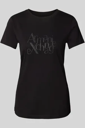 Armani Exchange T-Shirt mit Label-Print in , Größe XS