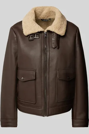 Ralph Lauren Jacke in Leder-Optik in , Größe XL