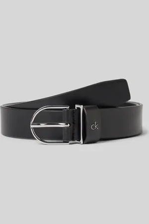 Calvin Klein Gürtel aus Büffelleder mit Dornschließe in , Größe 75