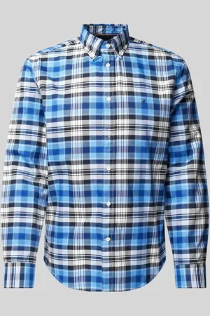 Tommy Hilfiger Regular Fit Freizeithemd mit Logo-Stitching Modell 