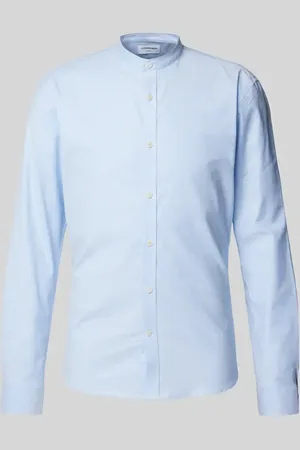 Lindbergh Slim Fit Freizeithemd mit Stehkragen Modell 