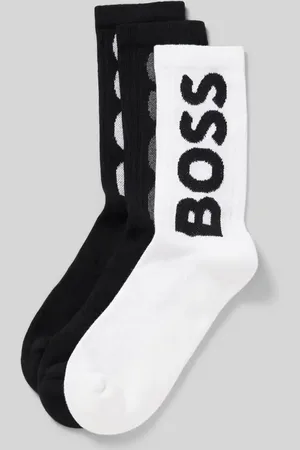HUGO BOSS Socken mit Label-Detail im 3er-Pack in , Größe 39-42