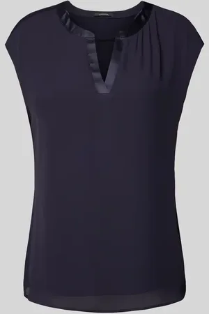 Comma, T-Shirt mit V-Ausschnitt in , Größe 34