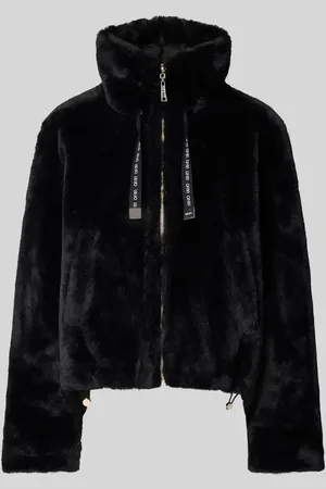 Liu Jo Jacke mit Kunstfellbesatz in , Größe XL