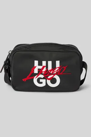 HUGO BOSS Umhängetasche mit Label-Print Modell 