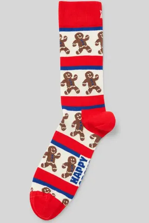Happy Socks Socken mit Motiv-Stitching Modell 
