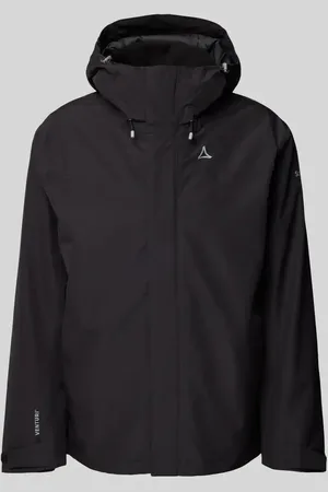 Schöffel Softshell-Jacke mit Label-Print Modell 