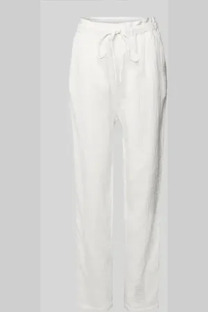 MANGO Tapered Fit Stoffhose mit Strukturmuster Modell 