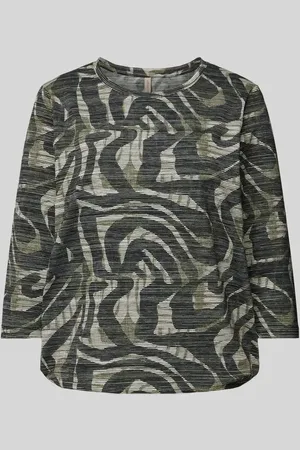 soyaconcept T-Shirt mit 3/4-Arm Modell 