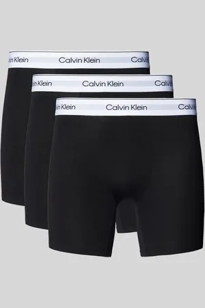 Calvin Klein Trunks mit Label-Bund im 3er-Pack in , Größe S