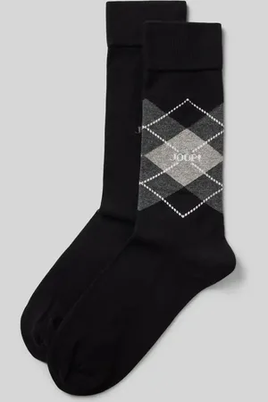 JOOP! Socken mit geripptem Abschluss im 2er-Pack in , Größe 39-42