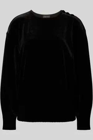 Emporio Armani Longsleeve mit Label-Details in , Größe XS