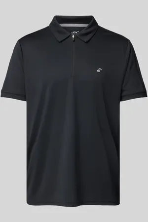 Joy Poloshirt mit Label-Print Modell 