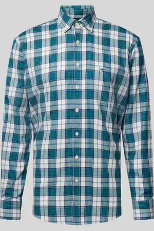 Fynch-Hatton Freizeithemd mit Button-Down-Kragen in , Größe XXL