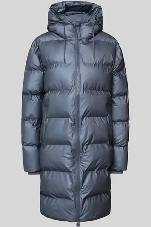 Rains Steppmantel mit Leistentaschen Modell 
