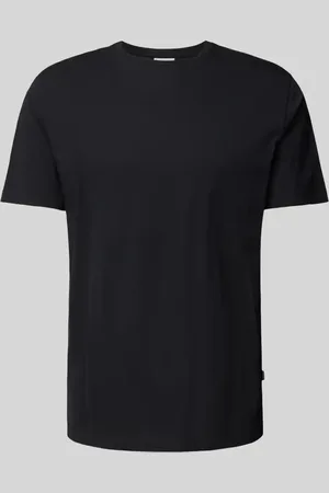 Lindbergh T-Shirt mit geripptem Rundhalsausschnitt in , Größe M