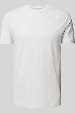 Lindbergh T-Shirt mit geripptem Rundhalsausschnitt in , Größe S